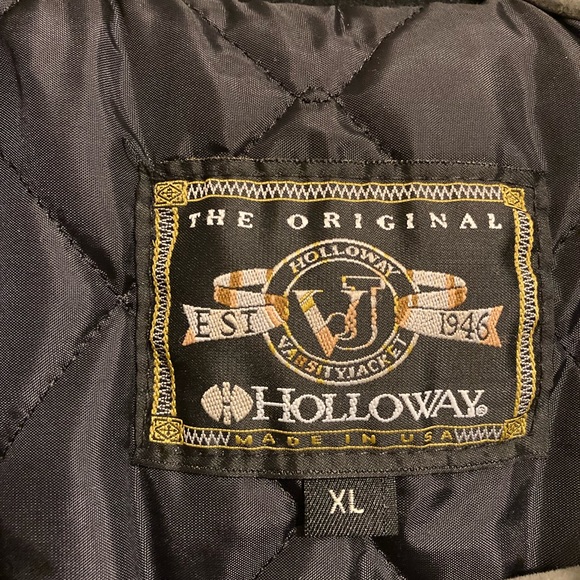 Men’s Wool Varsity / letterman’s Jacket by Holloway size XLARGE NWT - Picture 7 of 8